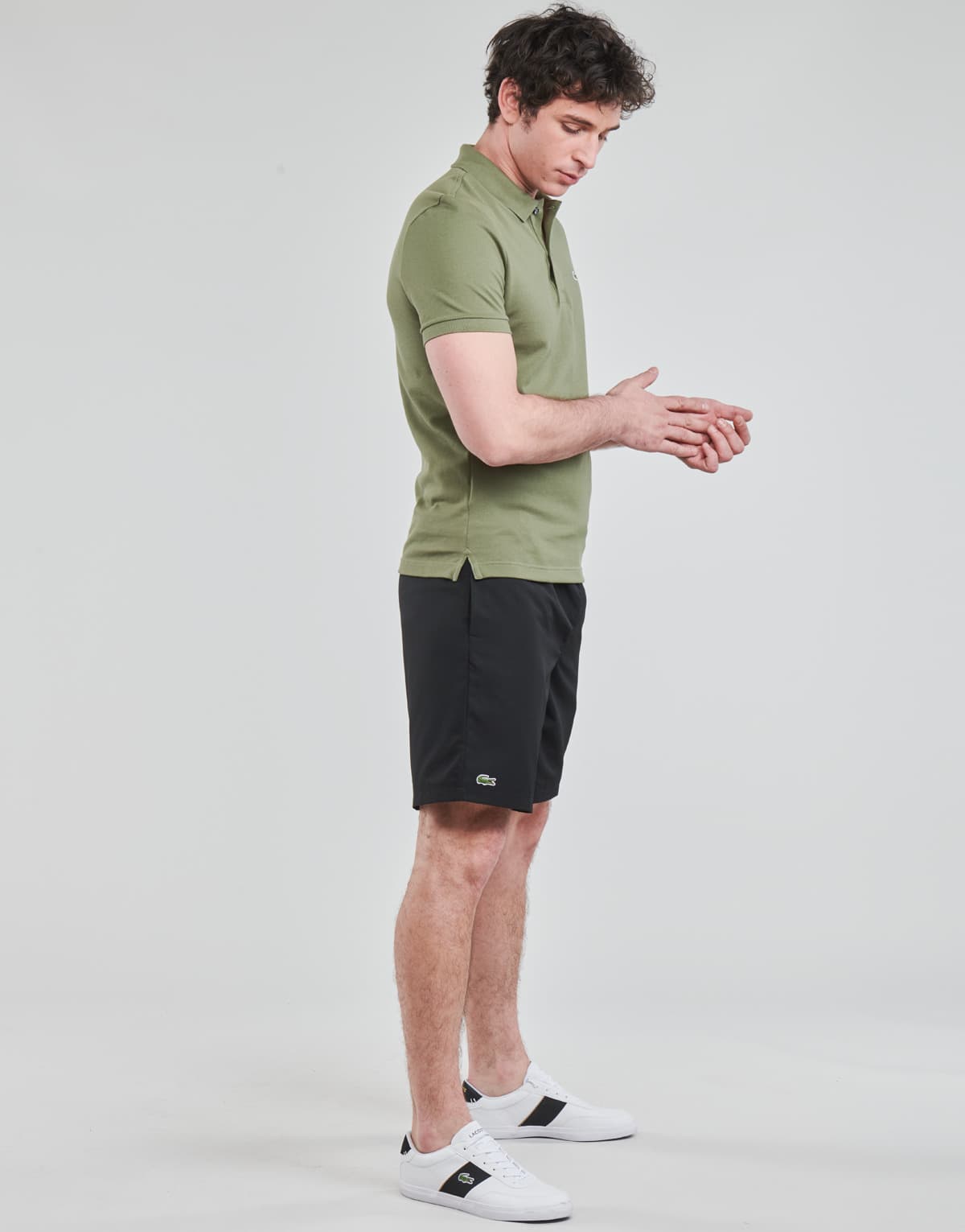 Logo Relaxed Fit Shorts Men Lacoste