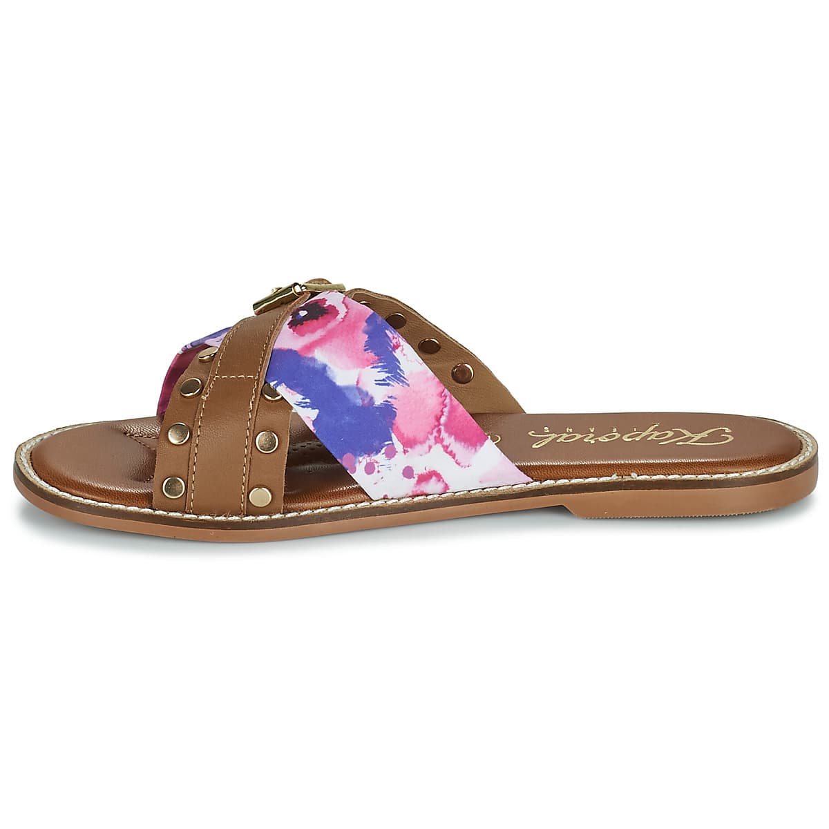 Women's Mules Kaporal Brown