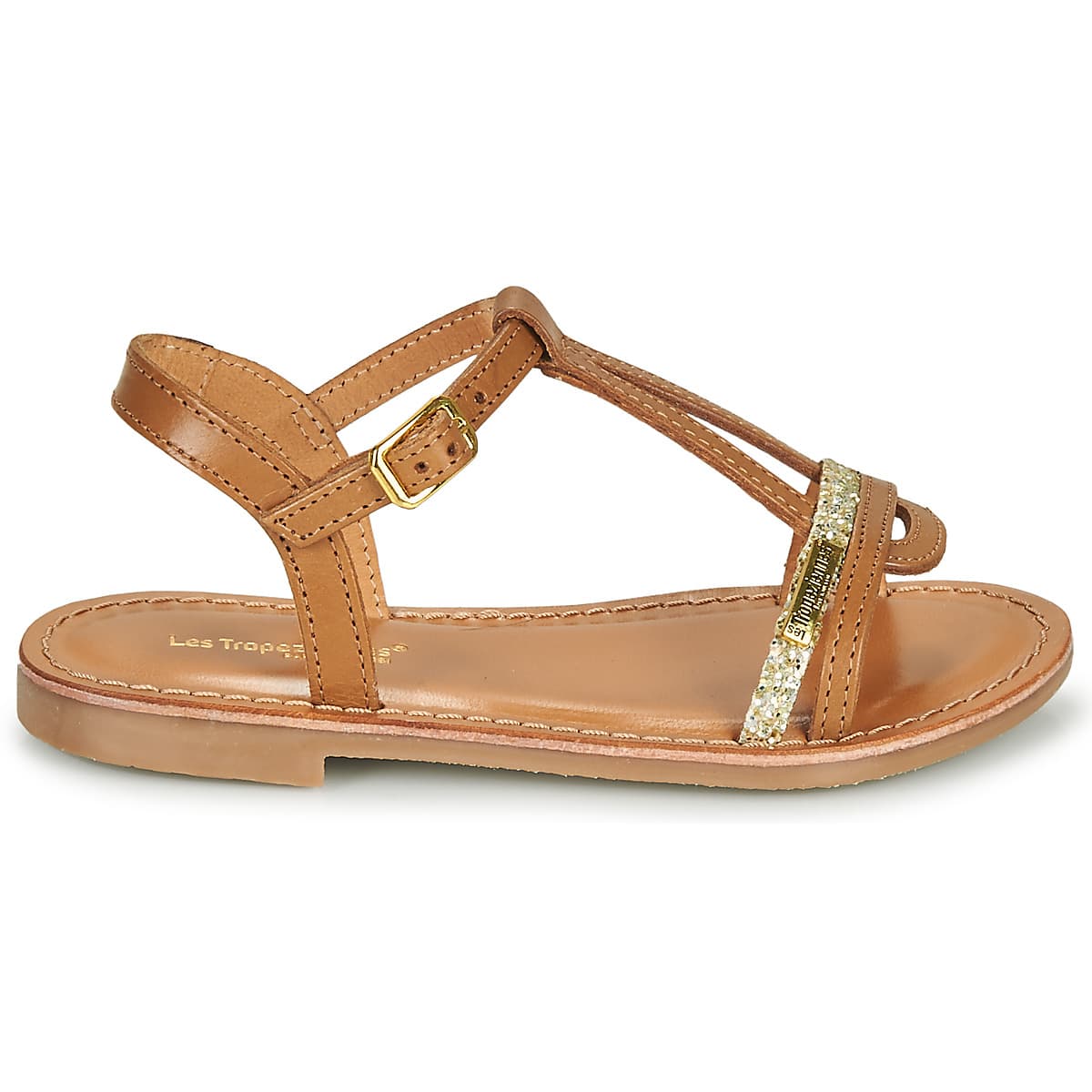 Girls' Sandals Les Tropeziennes par M.Belarbi Brown