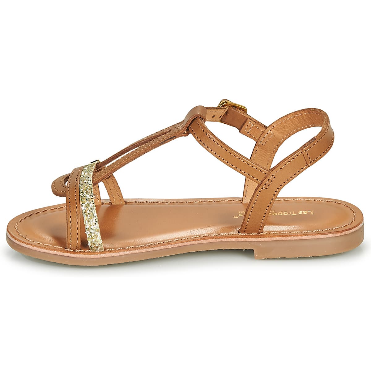 Girls' Sandals Les Tropeziennes par M.Belarbi Brown