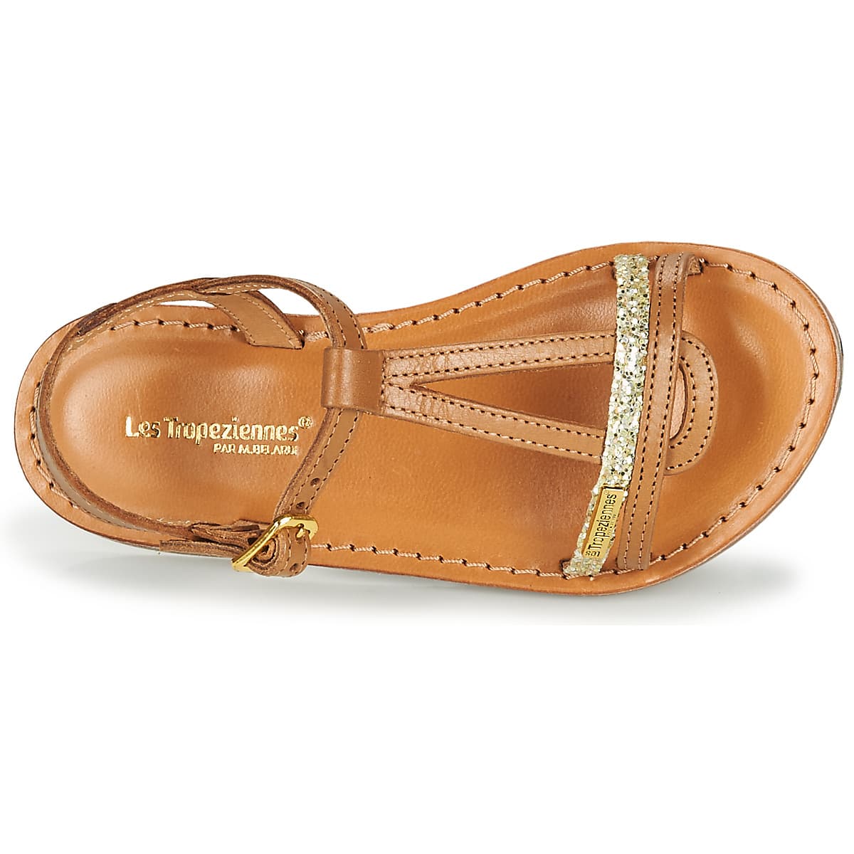 Girls' Sandals Les Tropeziennes par M.Belarbi Brown
