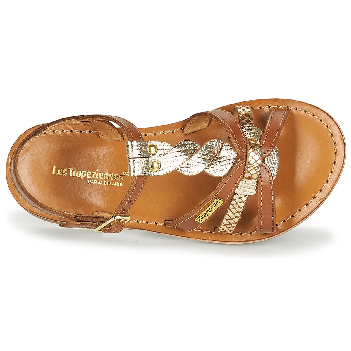 Girls' Sandals Les Tropeziennes par M.Belarbi Brown