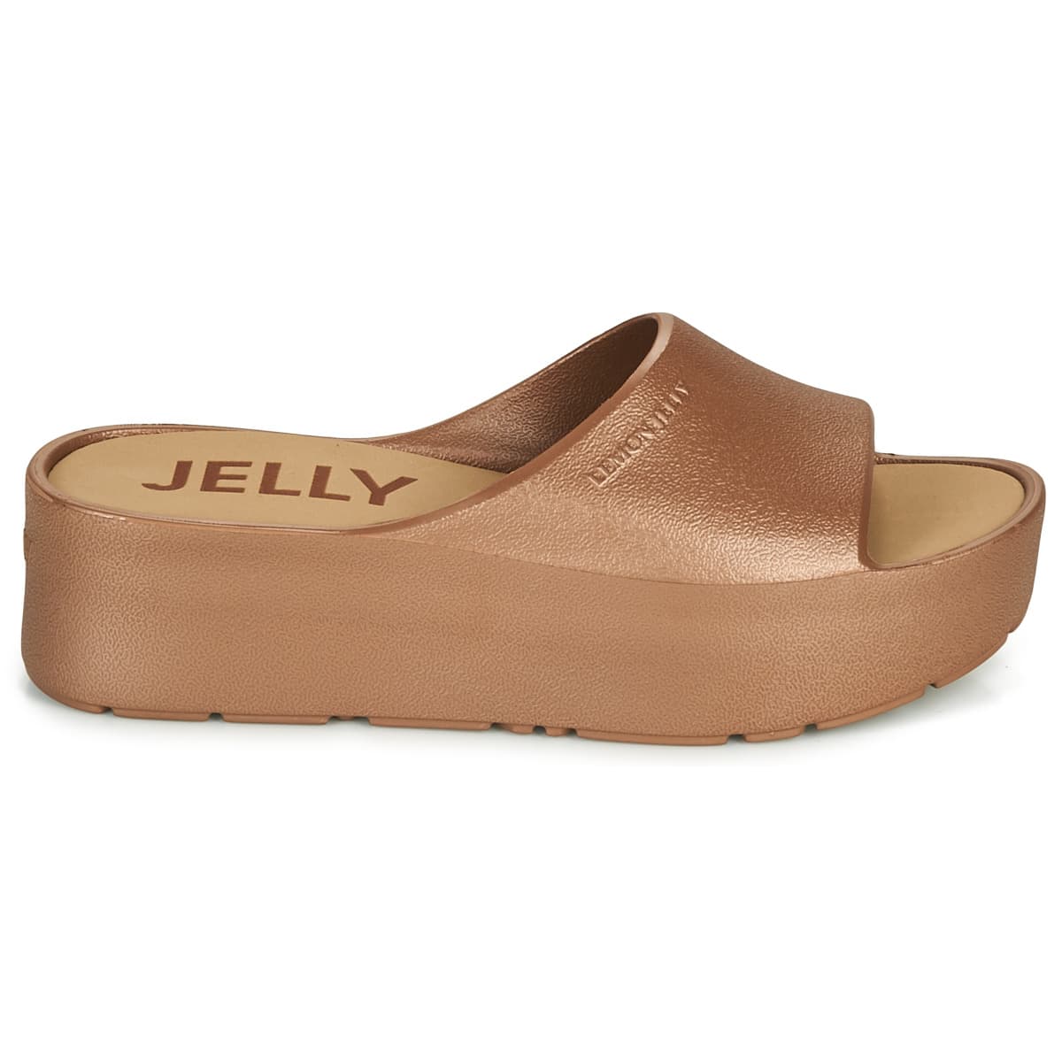 Women's Mules Lemon Jelly Gold