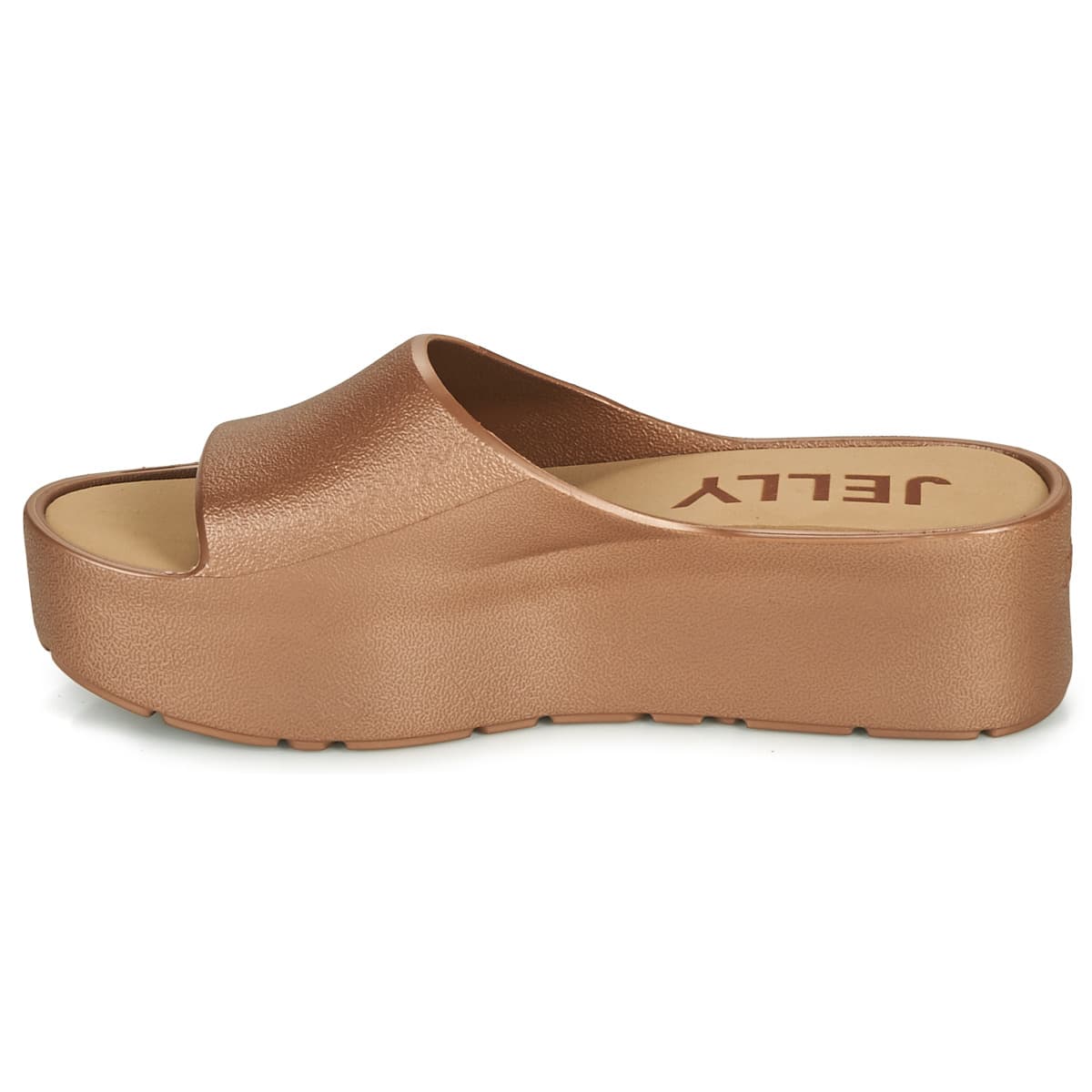 Women's Mules Lemon Jelly Gold