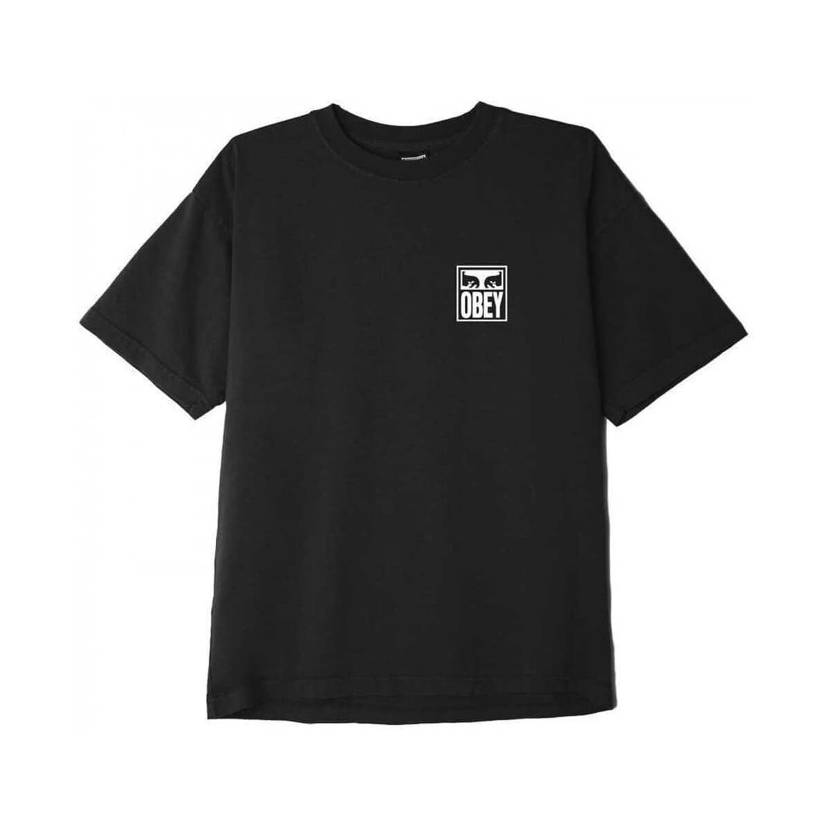 Men's T-Shirts Obey Black
