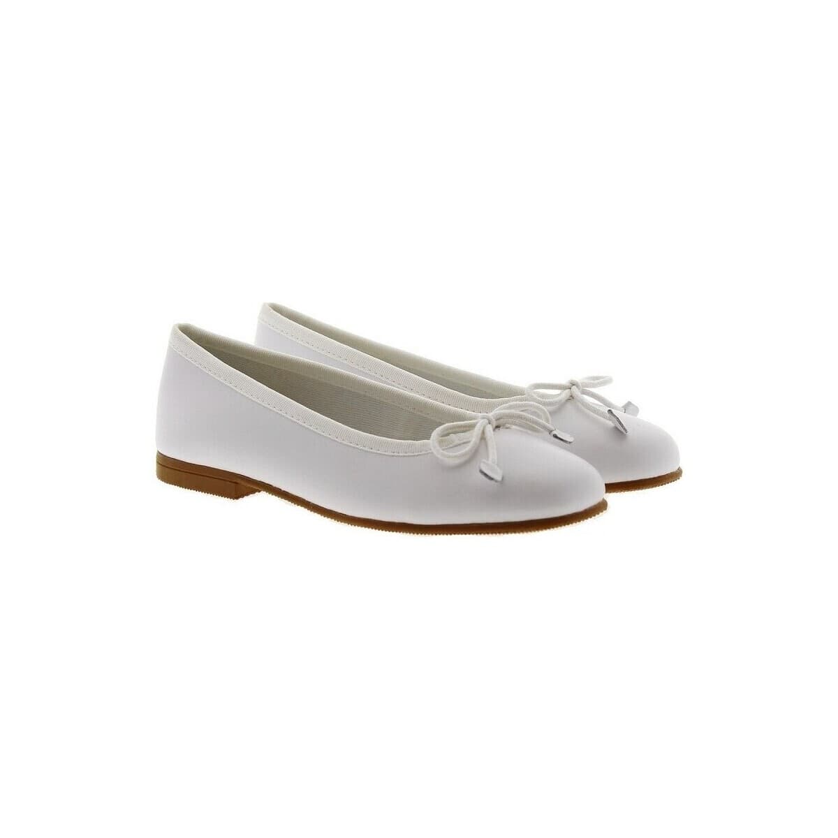 Women's Ballet Flats D'bébé White