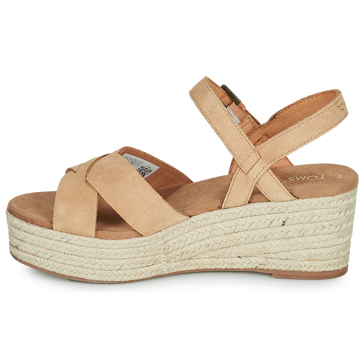 Women's Platforms Toms Brown