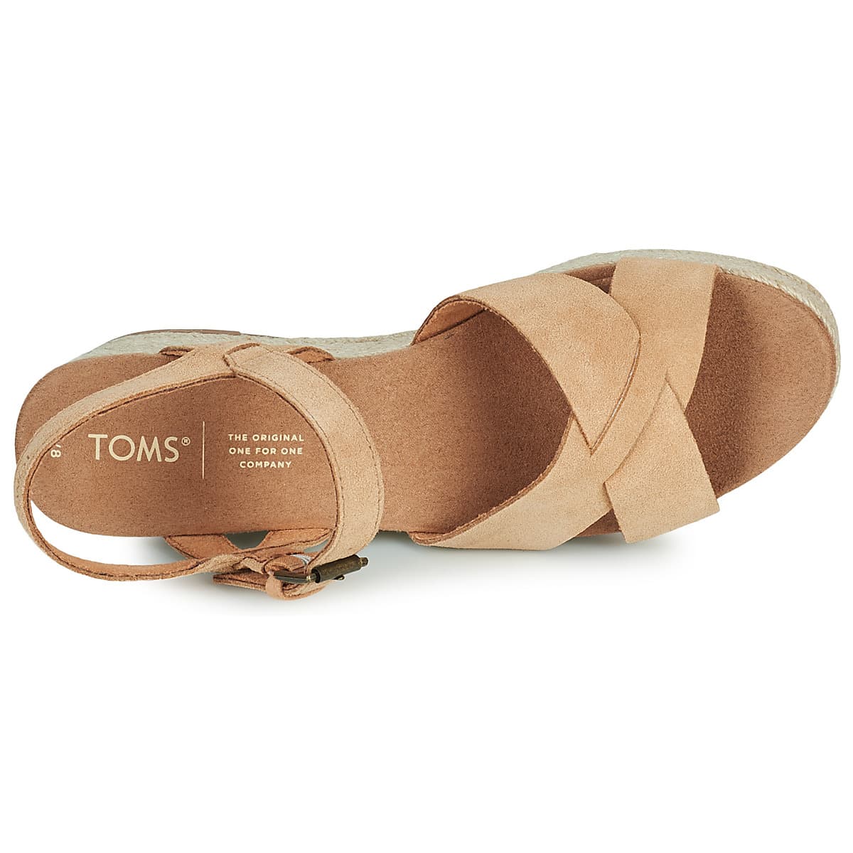 Women's Platforms Toms Brown
