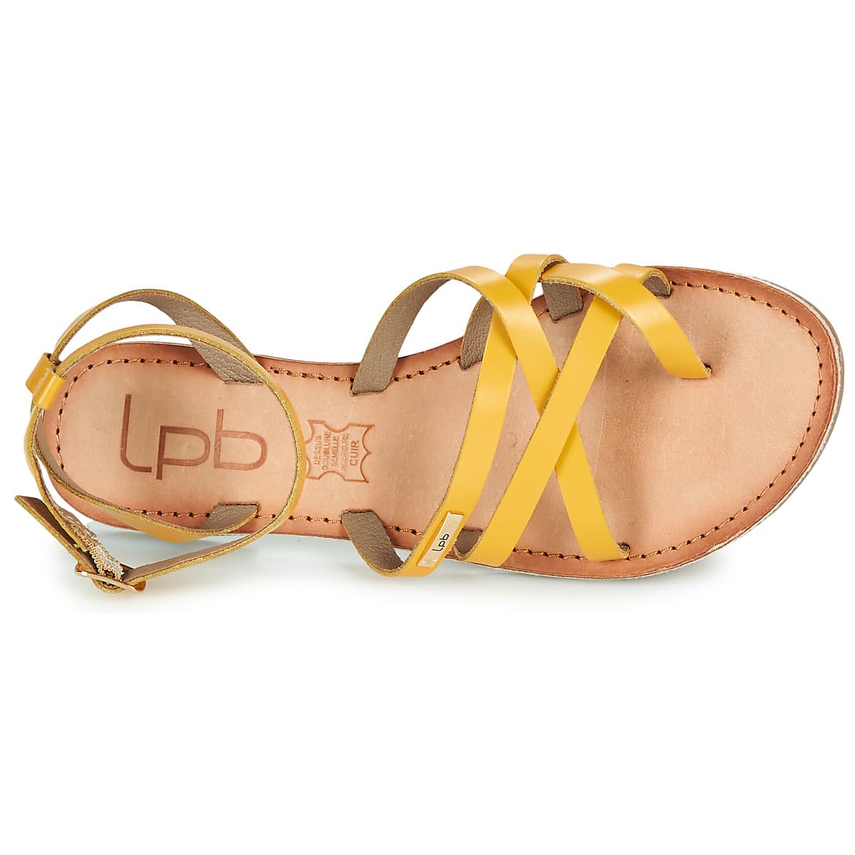 Women's Sandals Les Petites Bombes Yellow