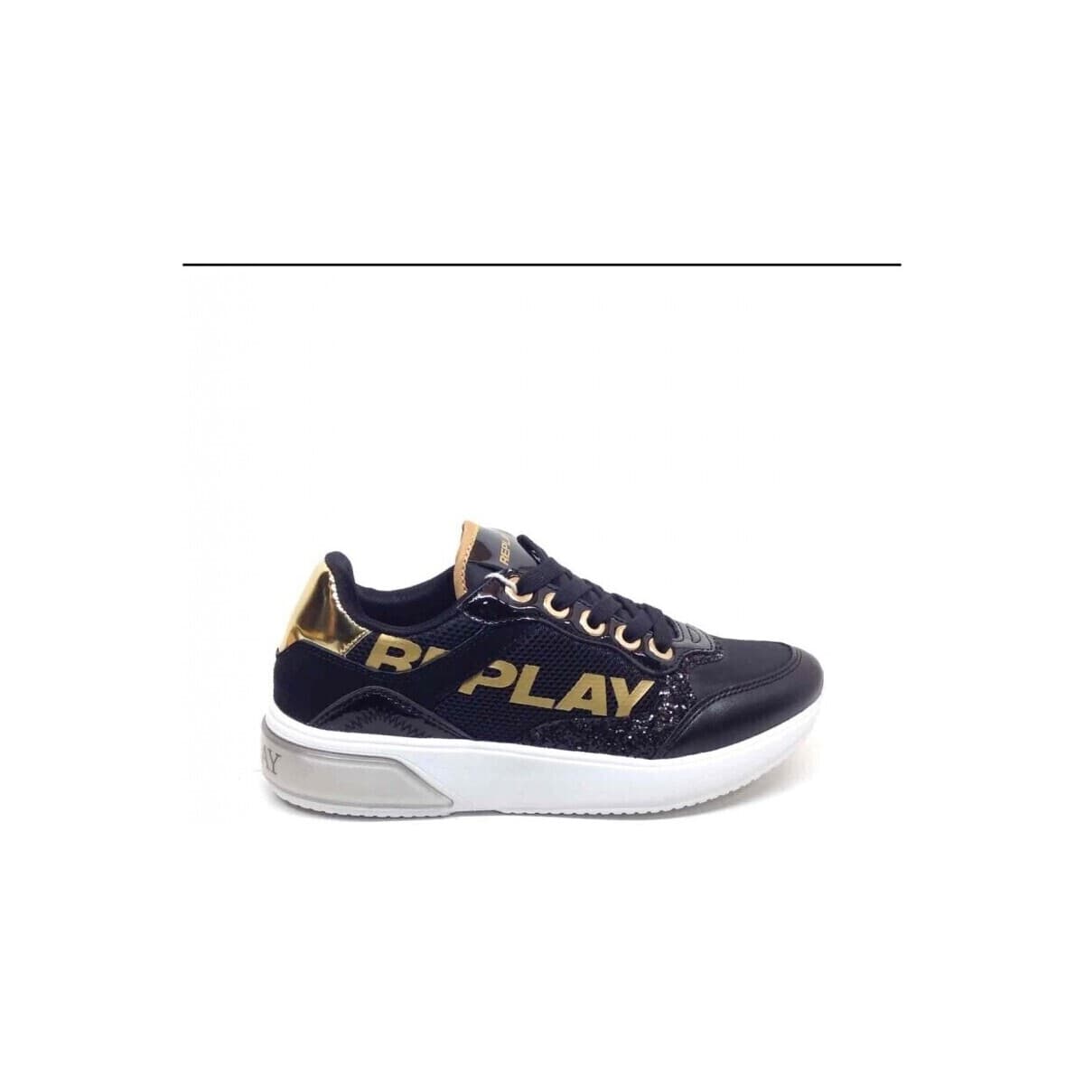 Boys' Sneakers Replay Black