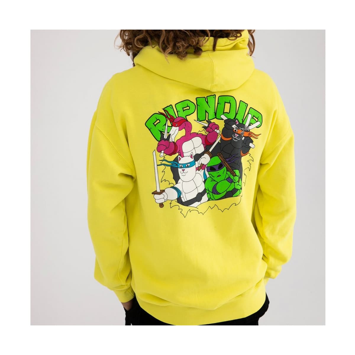 Men's Sweatshirts Ripndip Yellow