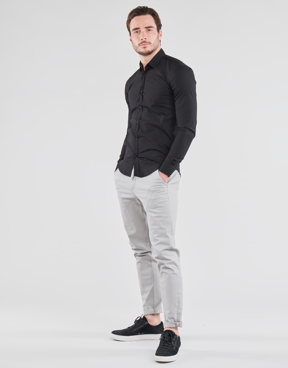 Men's Shirts BOTD Black