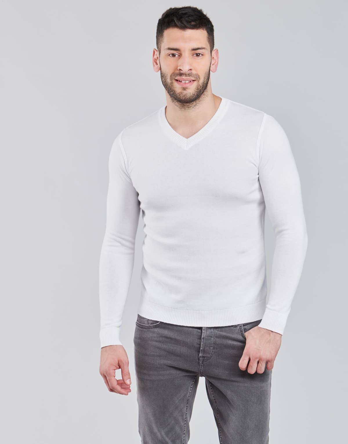 Men's Sweaters BOTD White