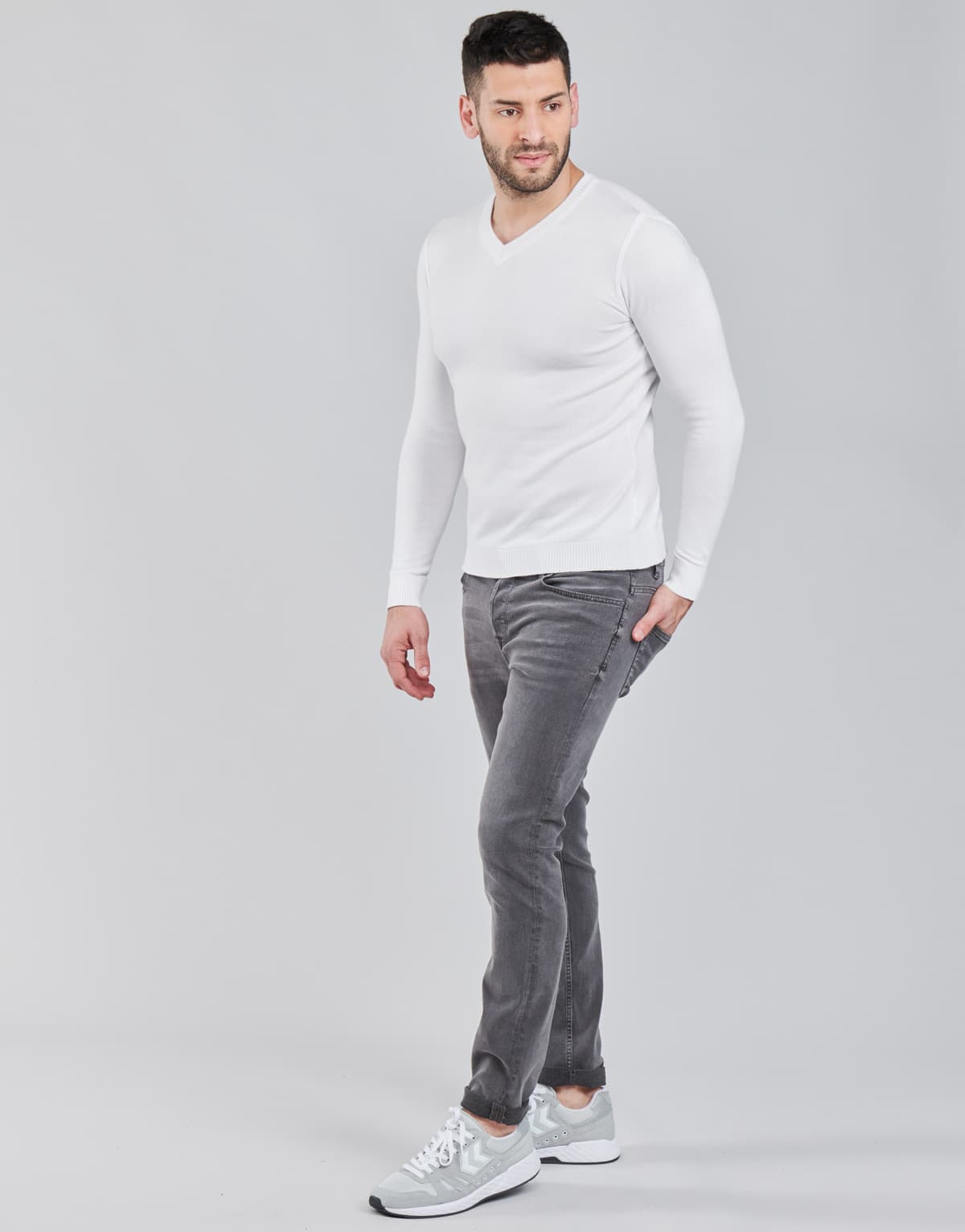 Men's Sweaters BOTD White