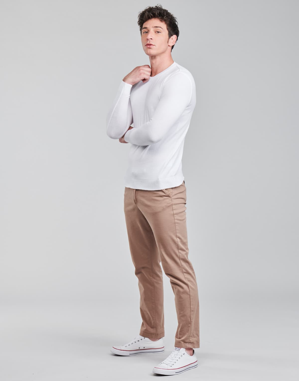 Men's Sweaters BOTD White