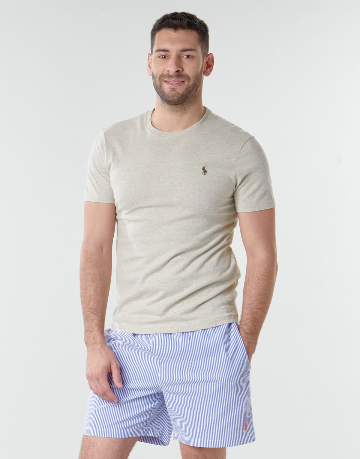 Men's T-Shirts Polo Ralph Lauren Beige