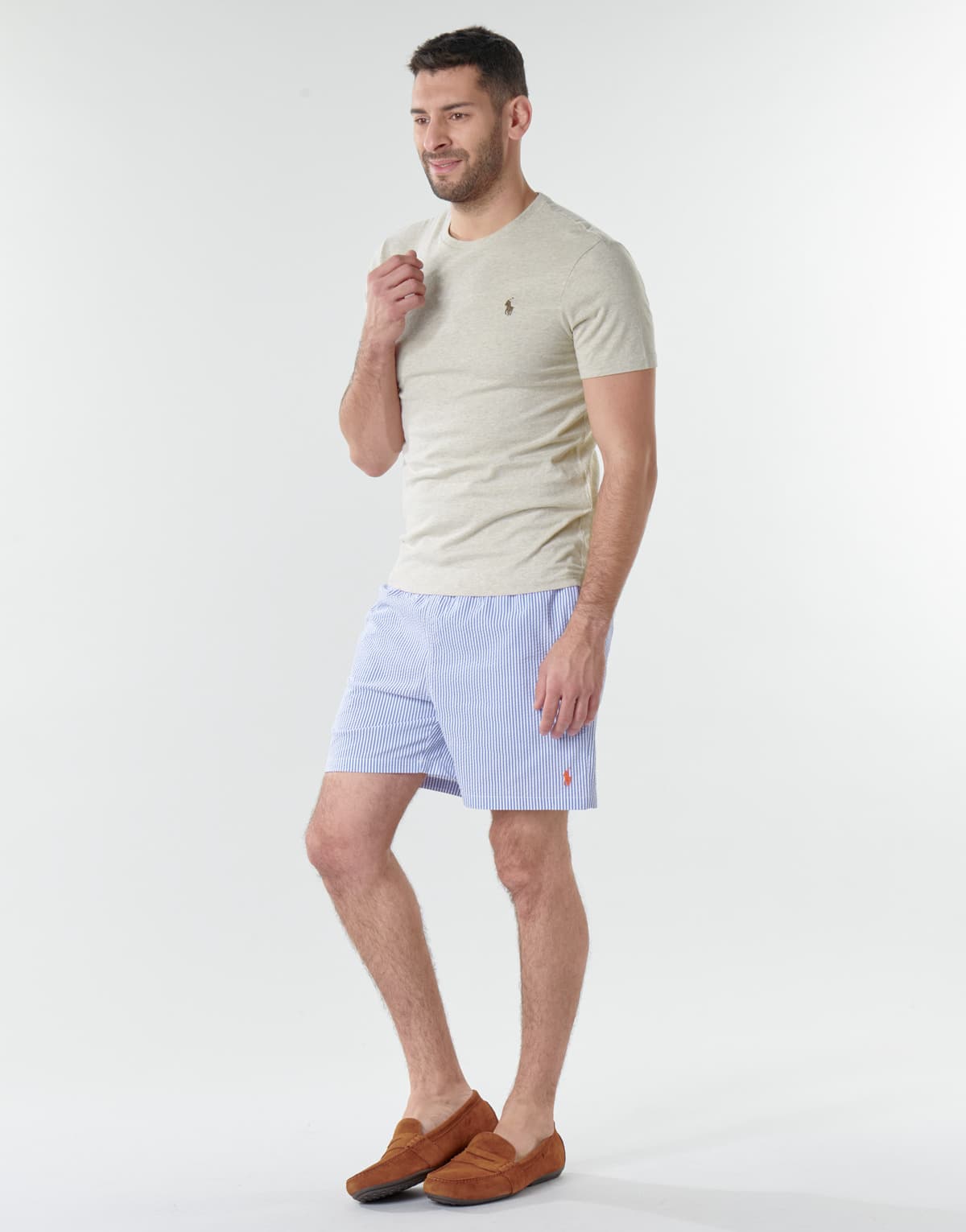 Men's T-Shirts Polo Ralph Lauren Beige