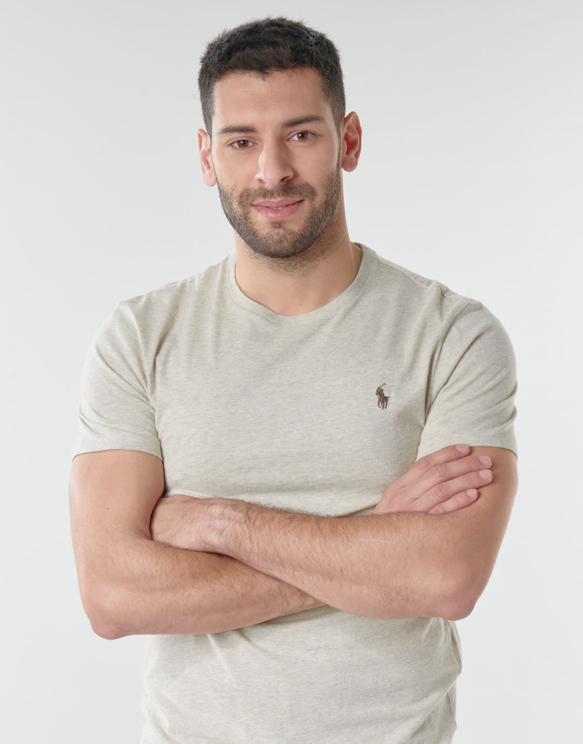 Men's T-Shirts Polo Ralph Lauren Beige