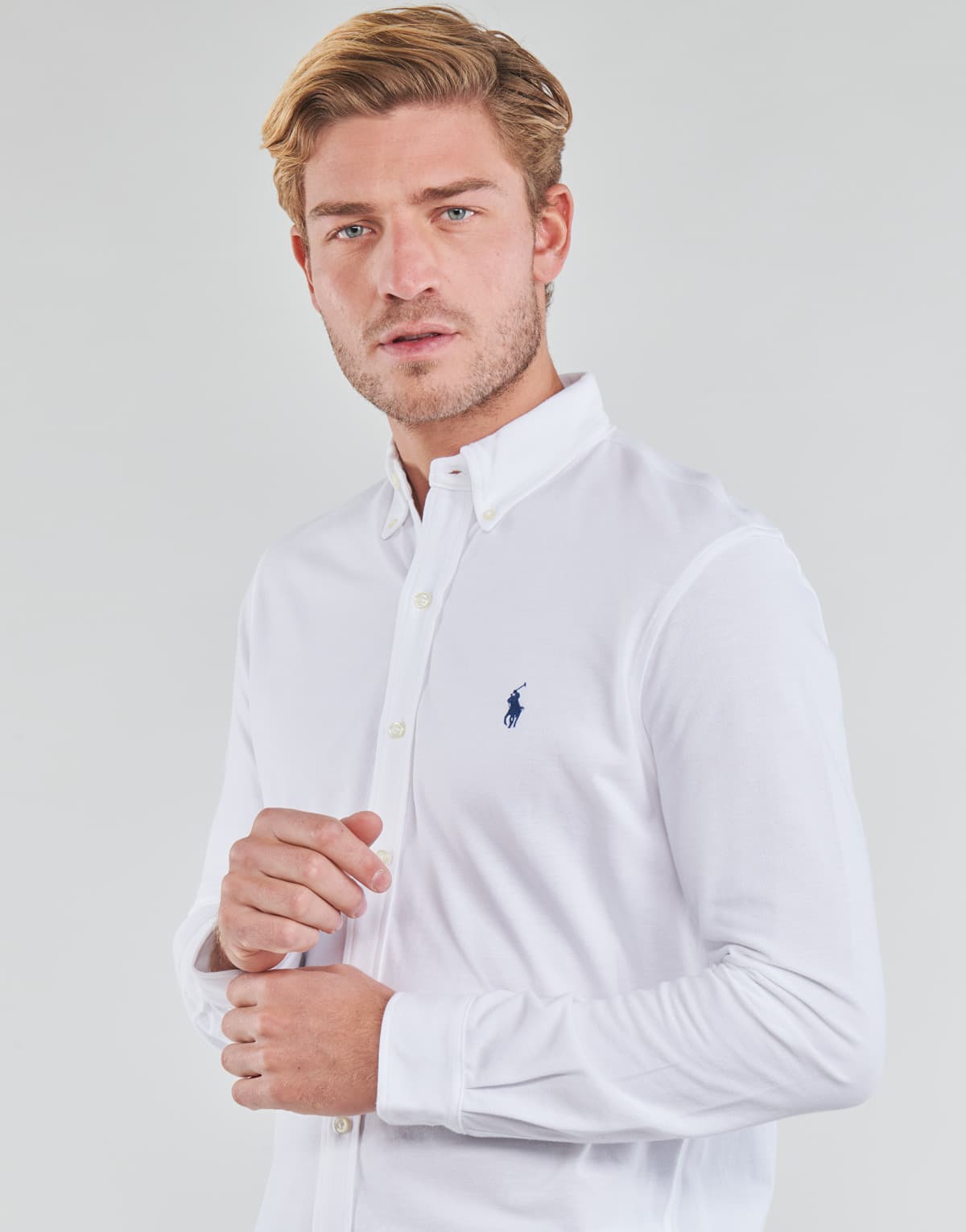 Men's Shirts Polo Ralph Lauren White