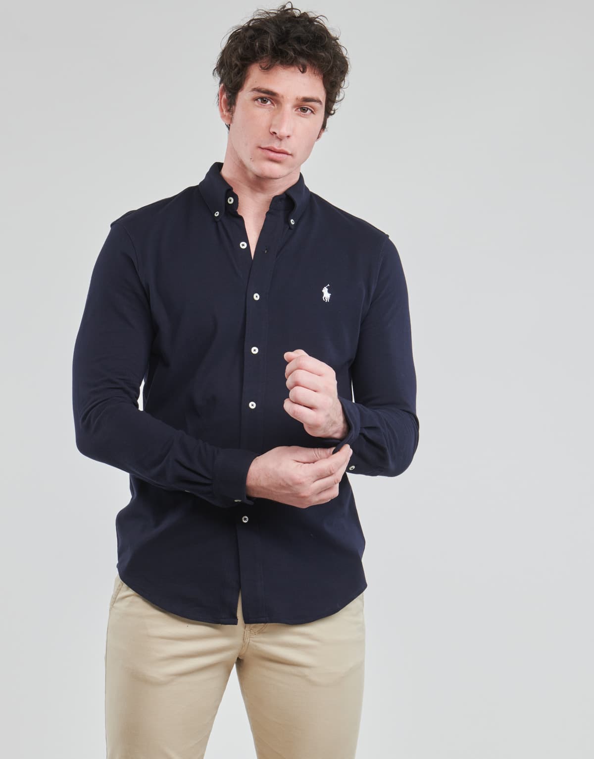 Men's Shirts Polo Ralph Lauren Blue