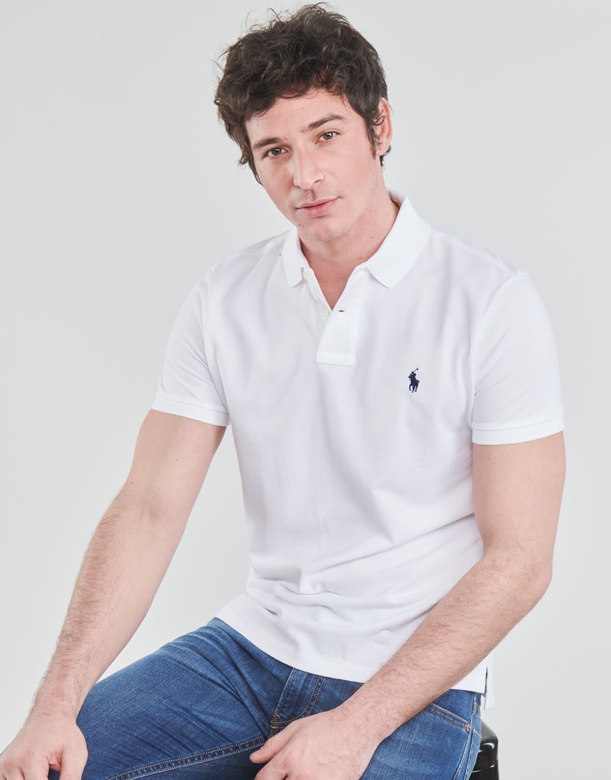 Men's Polo Shirts Polo Ralph Lauren White