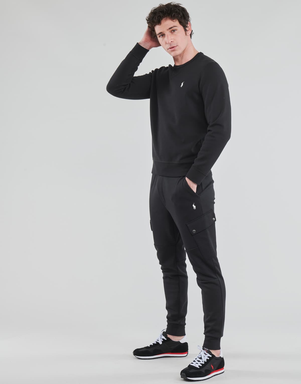 Men's Sports T-Shirts Polo Ralph Lauren Black