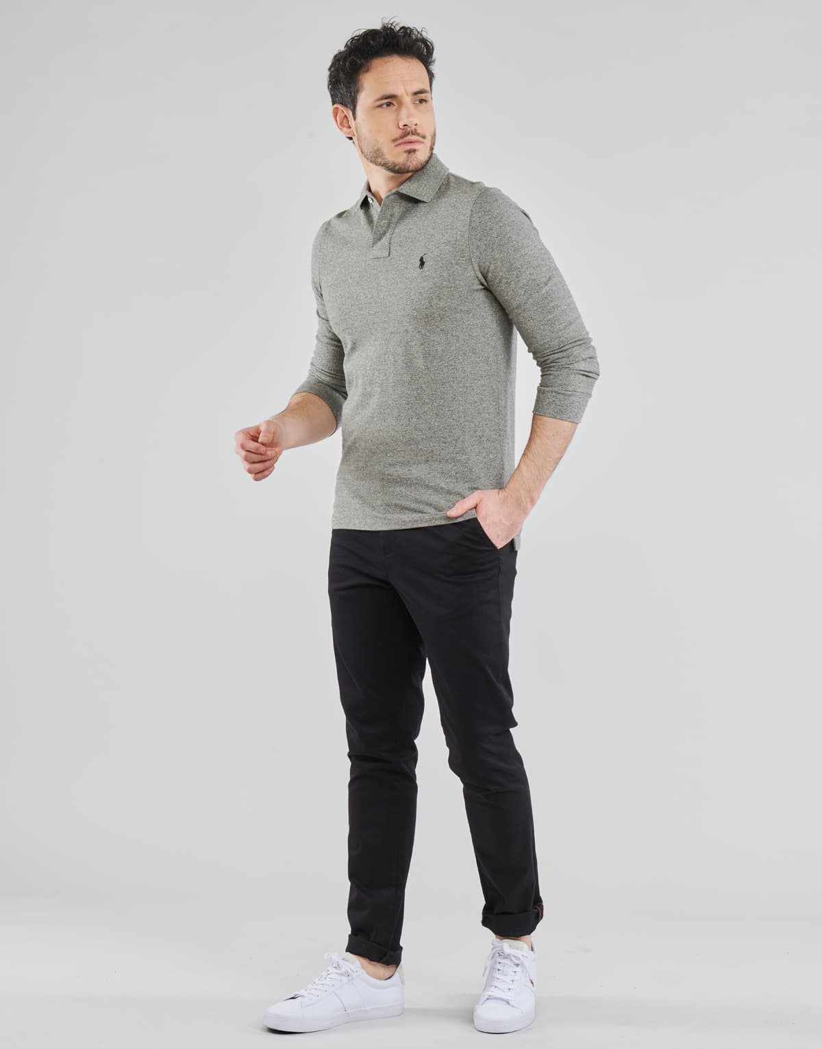 Men's Polo Shirts Polo Ralph Lauren Gray