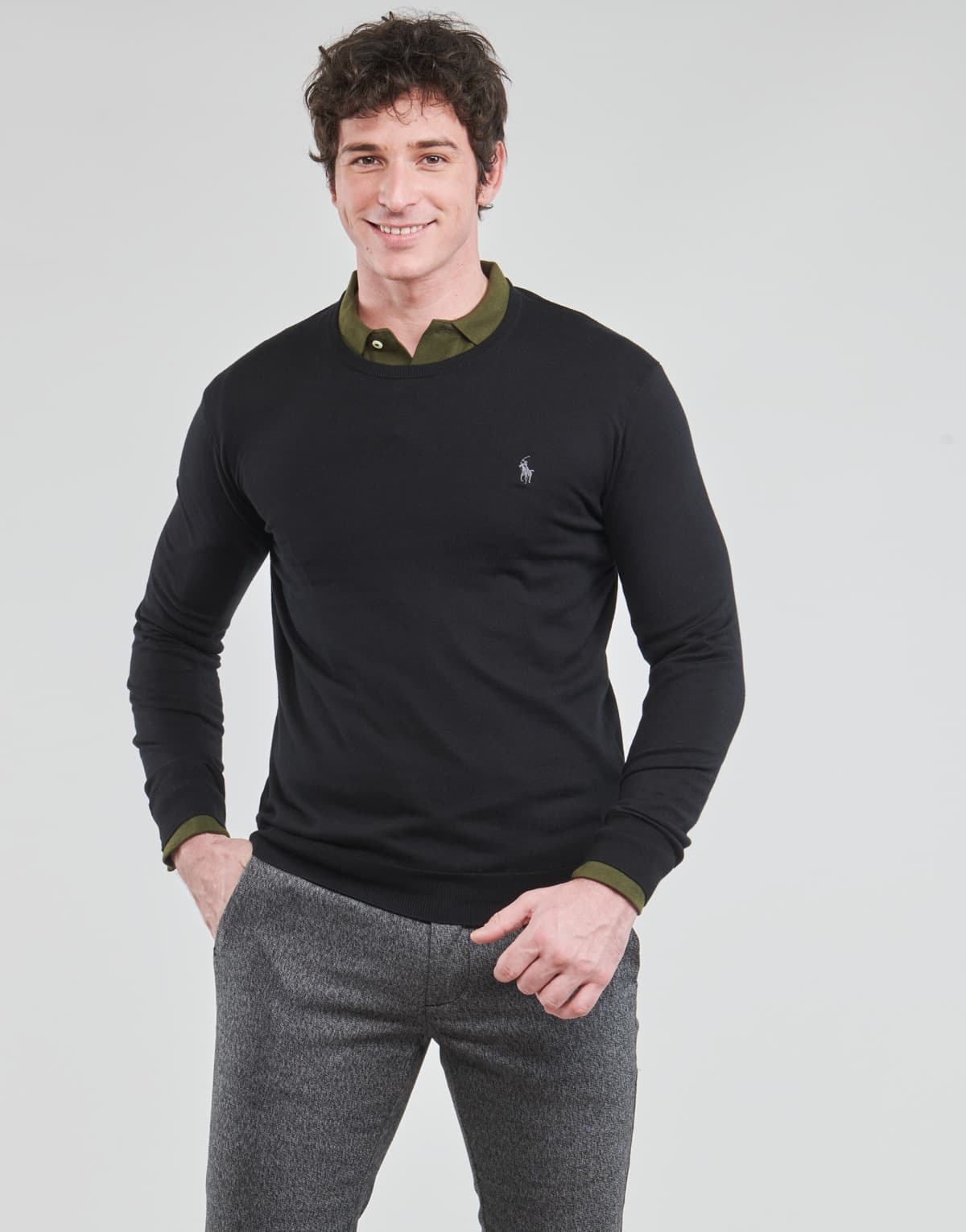 Men's Sweaters Polo Ralph Lauren Black