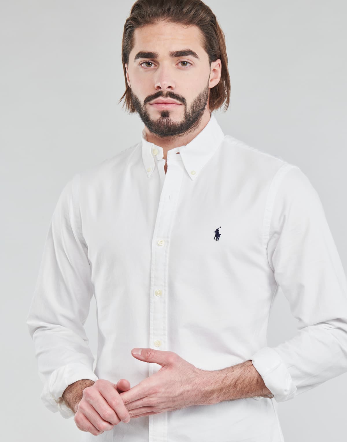 Men's Shirts Polo Ralph Lauren White