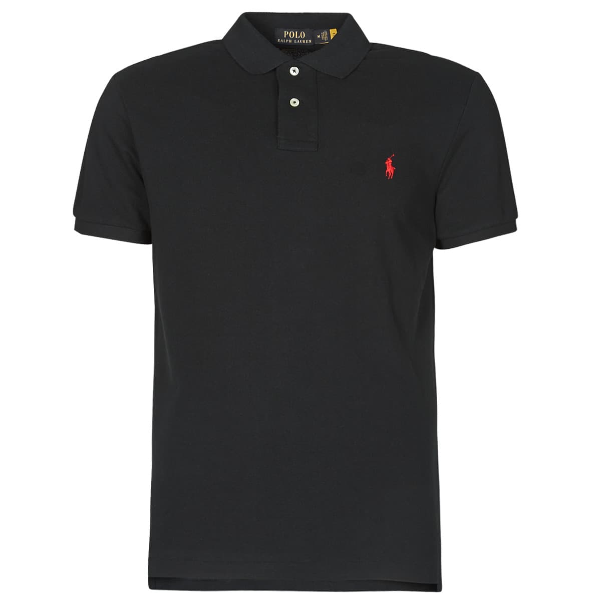 Πόλο με κοντά μανίκια Polo Ralph Lauren POLO AJUSTE DROIT EN COTON BASIC MESH LOGO PONY PLAYER