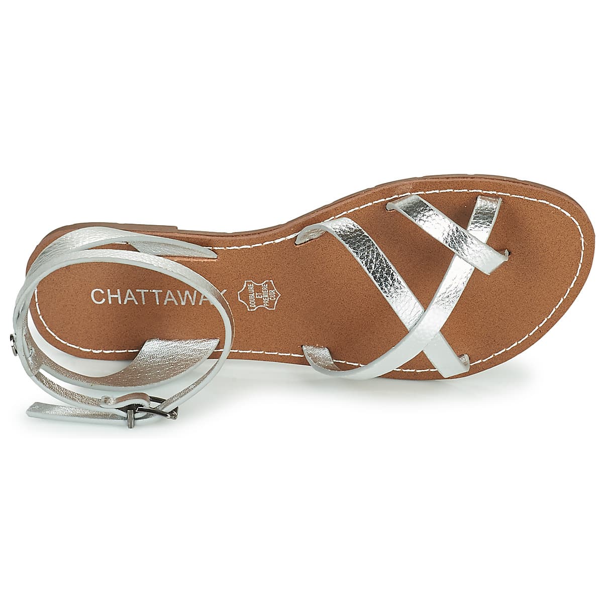 Women's Sandals Chattawak Silver