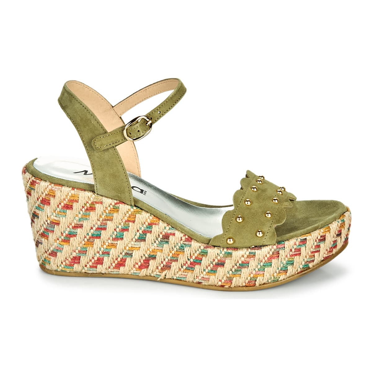 Women's Platforms Myma Khaki