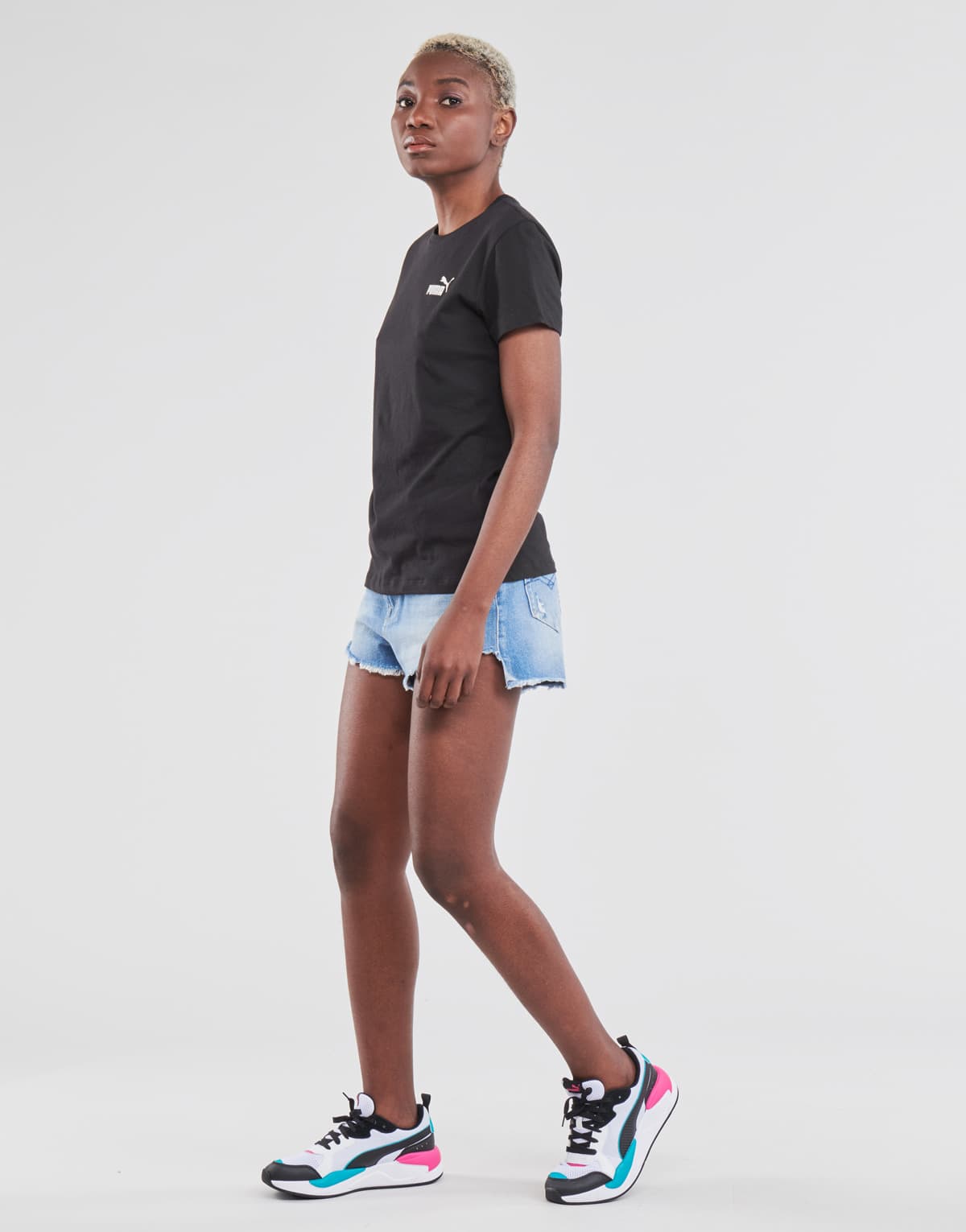 Women's T-Shirts Puma Black