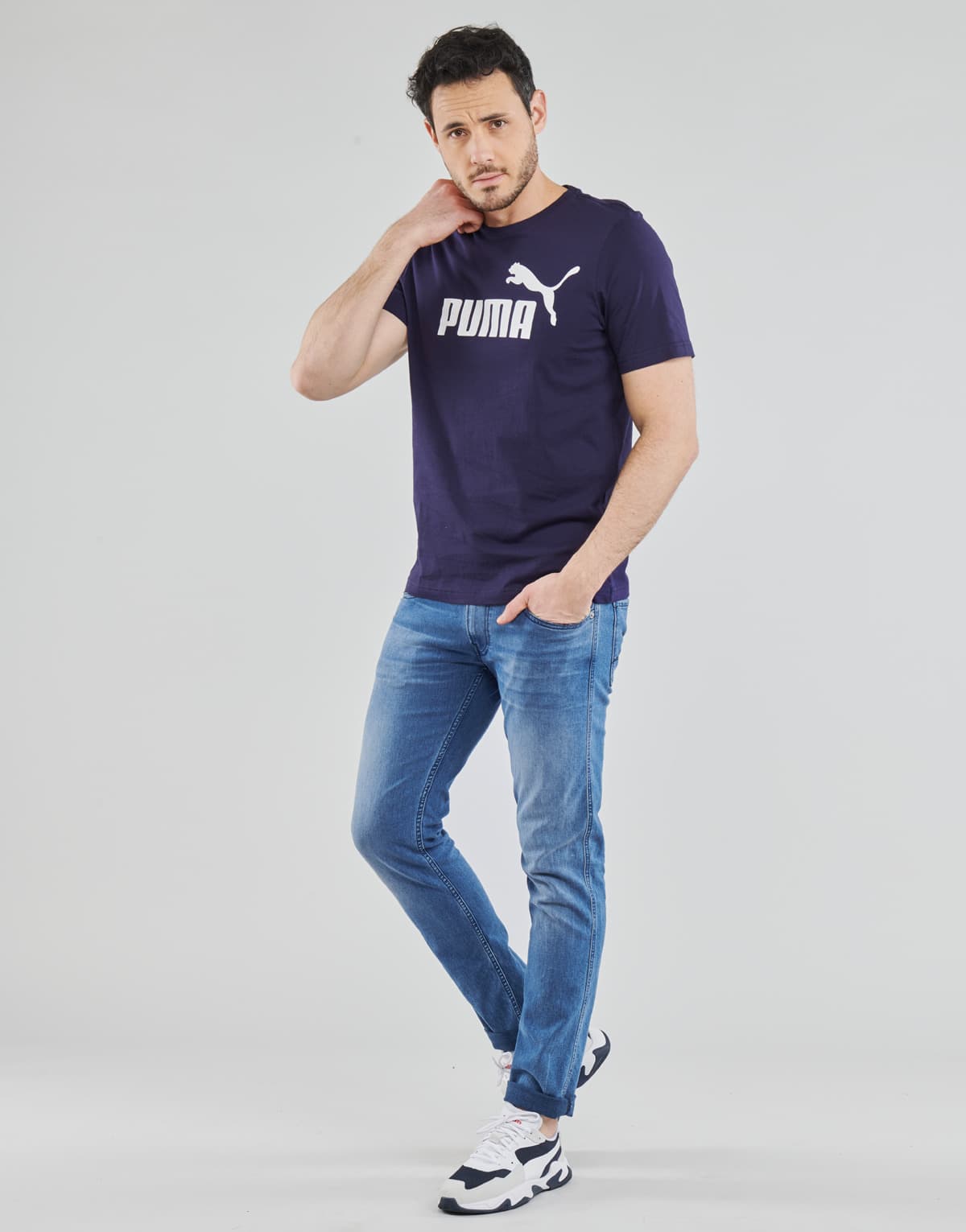 Men's T-Shirts Puma Blue