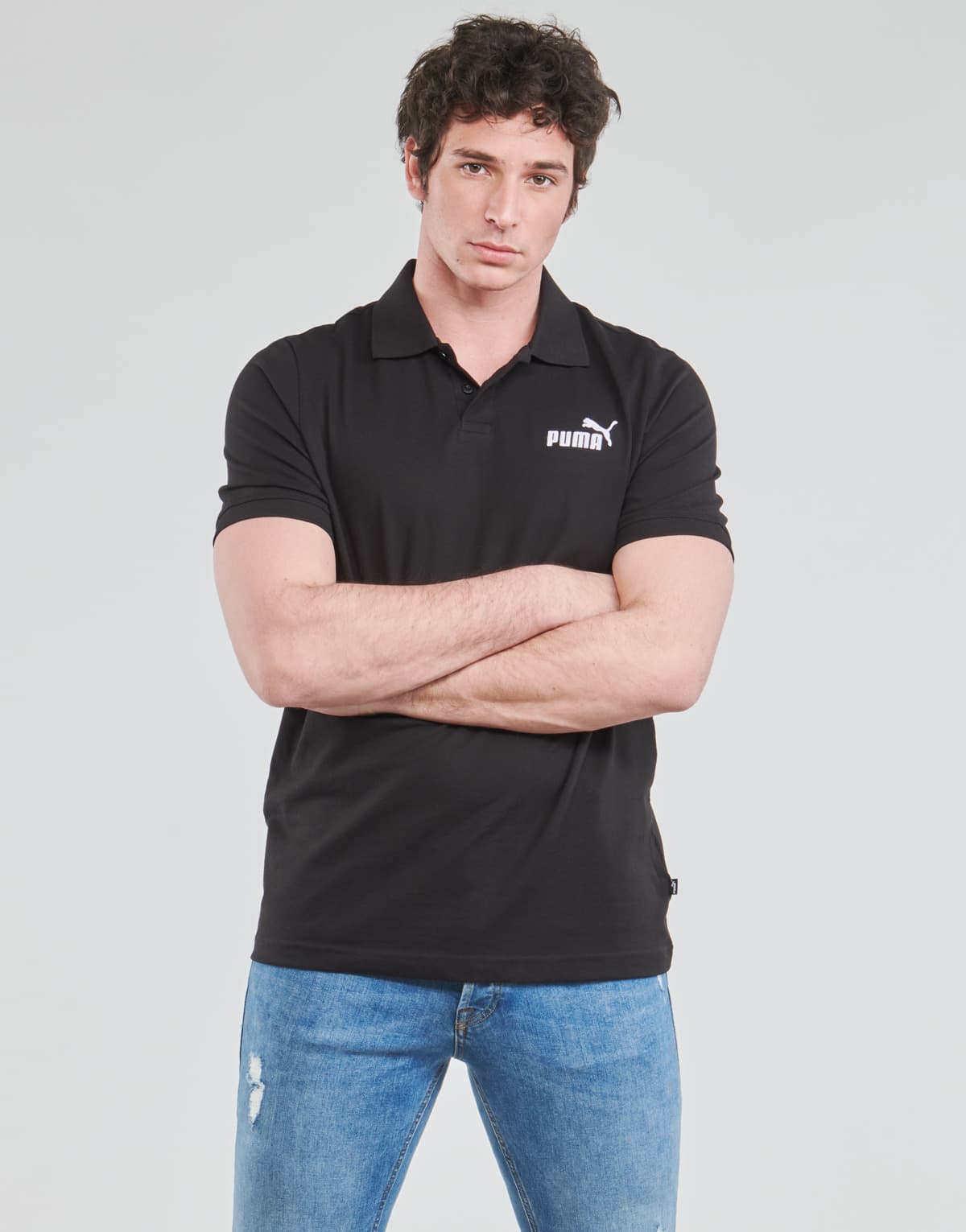 Men's Polo Shirts Puma Black