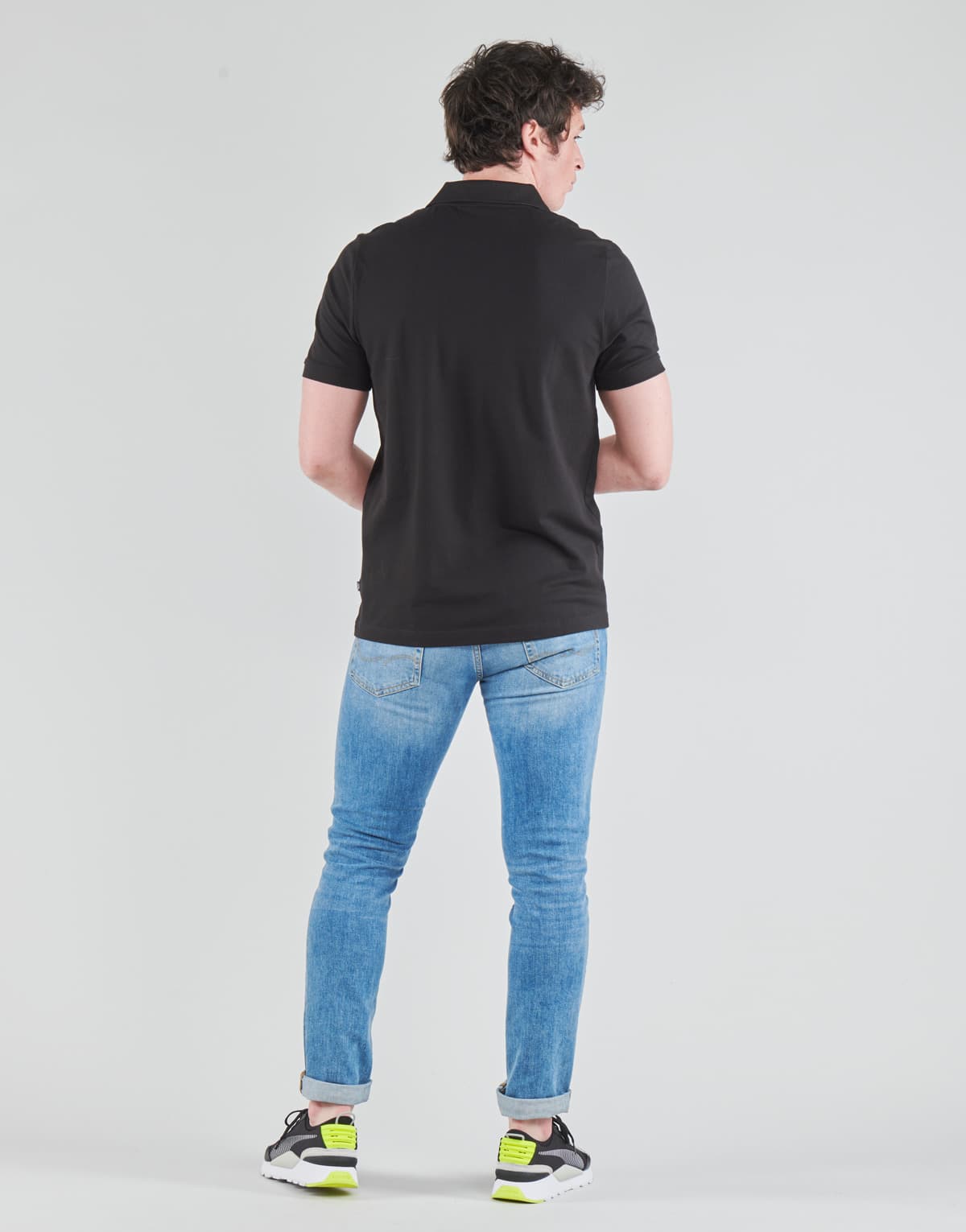 Men's Polo Shirts Puma Black