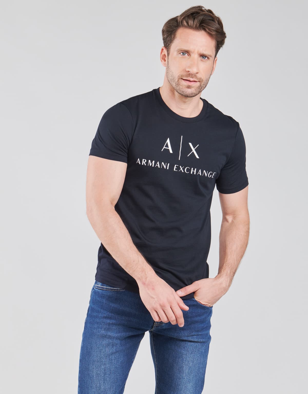 Men's T-Shirts Armani Exchange Blue
