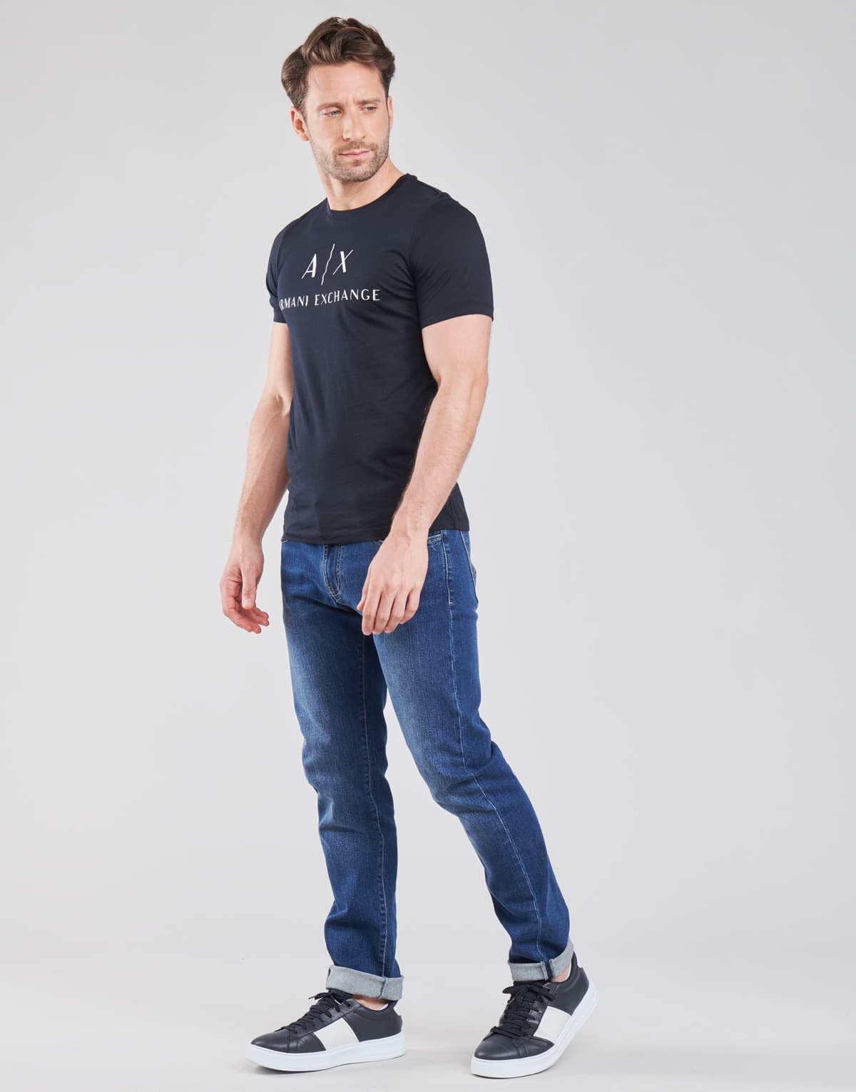 Men's T-Shirts Armani Exchange Blue