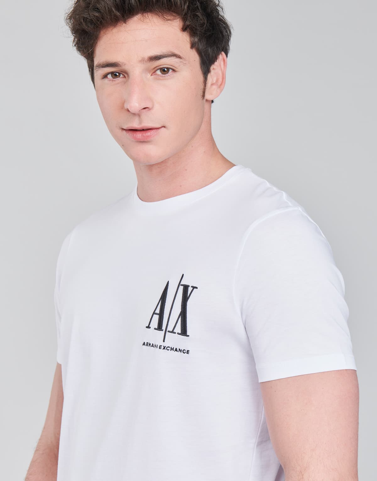 Men's T-Shirts Armani Exchange White
