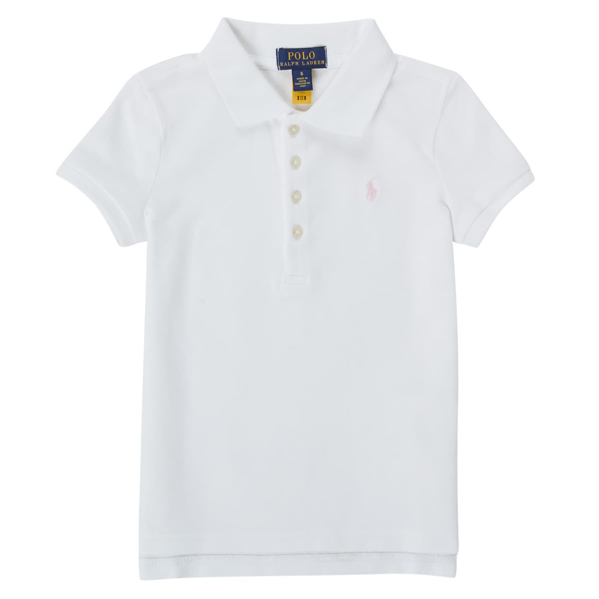Girls' Polo Shirts Polo Ralph Lauren White