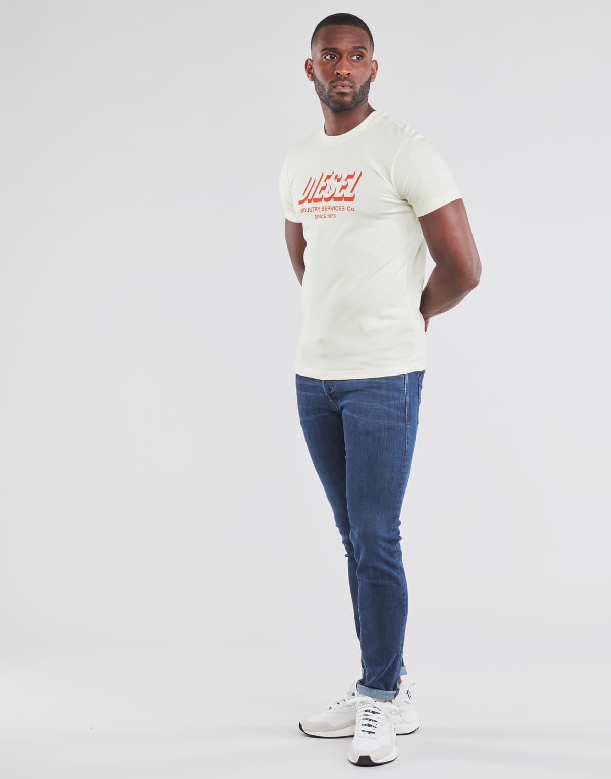 Men's T-Shirts Diesel White