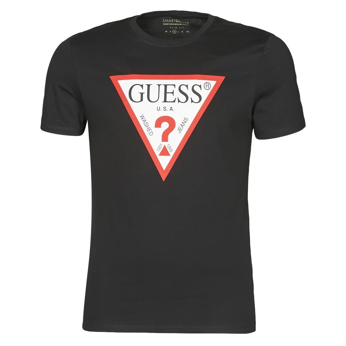 Men's T-Shirts Guess Black