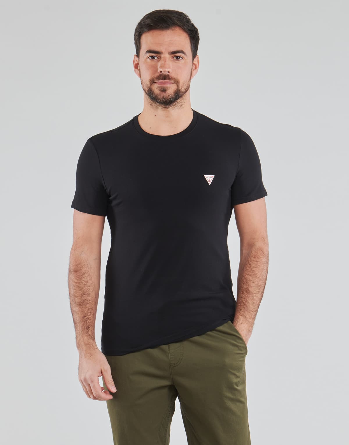 Men's T-Shirts Guess Black