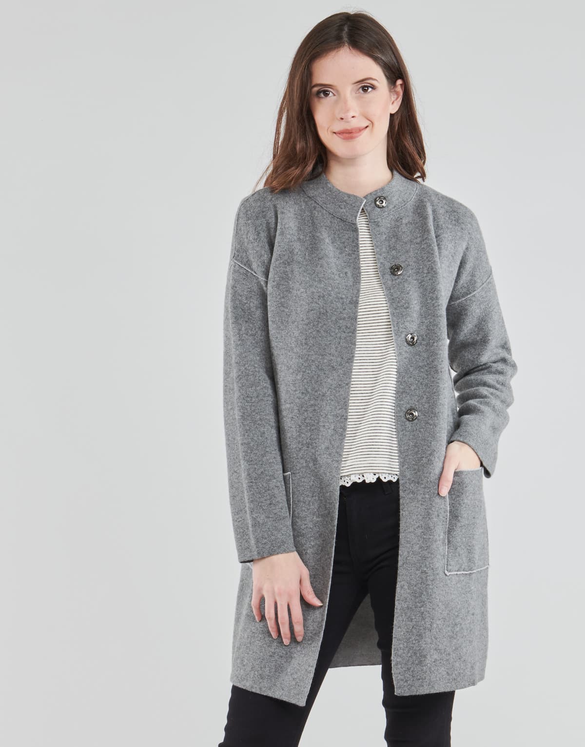 Women's Coats Benetton Gray