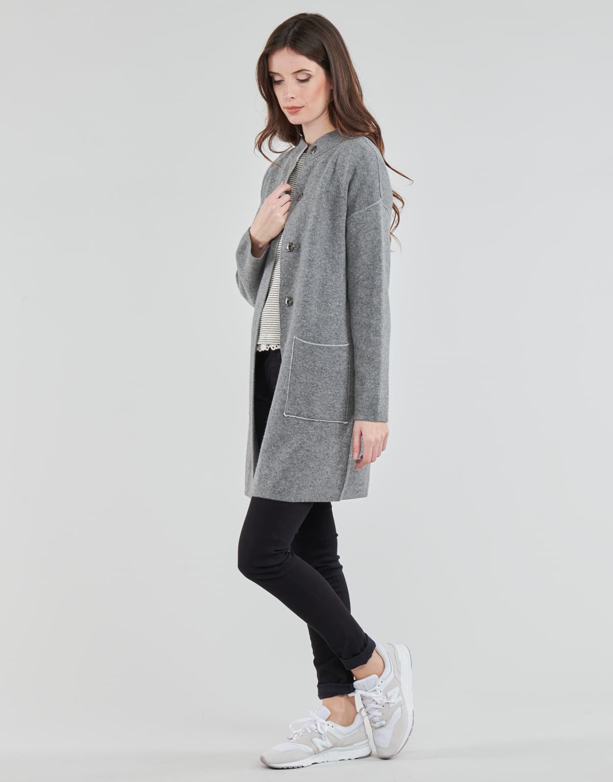 Women's Coats Benetton Gray