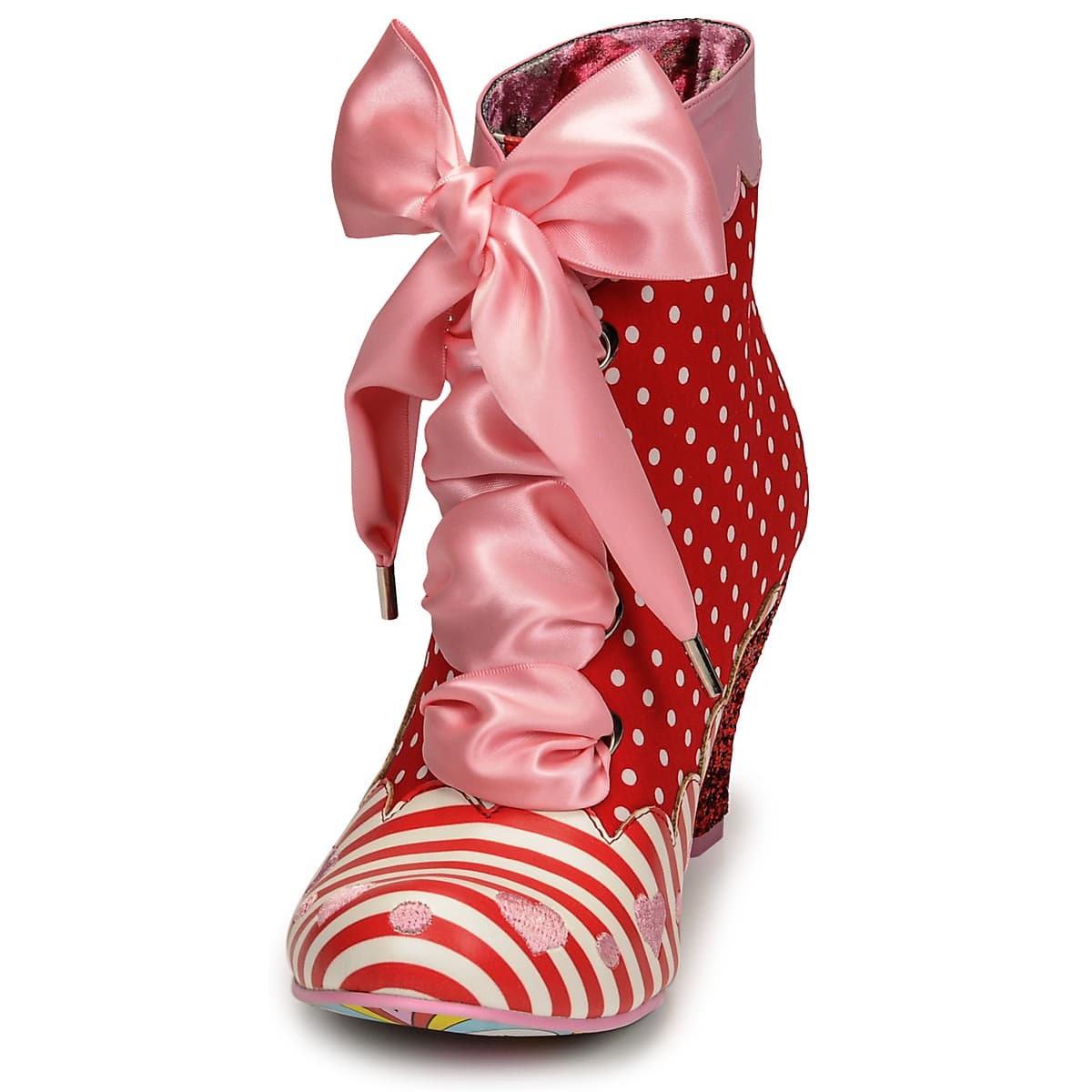 Women's Ankle Boots Irregular Choice Red