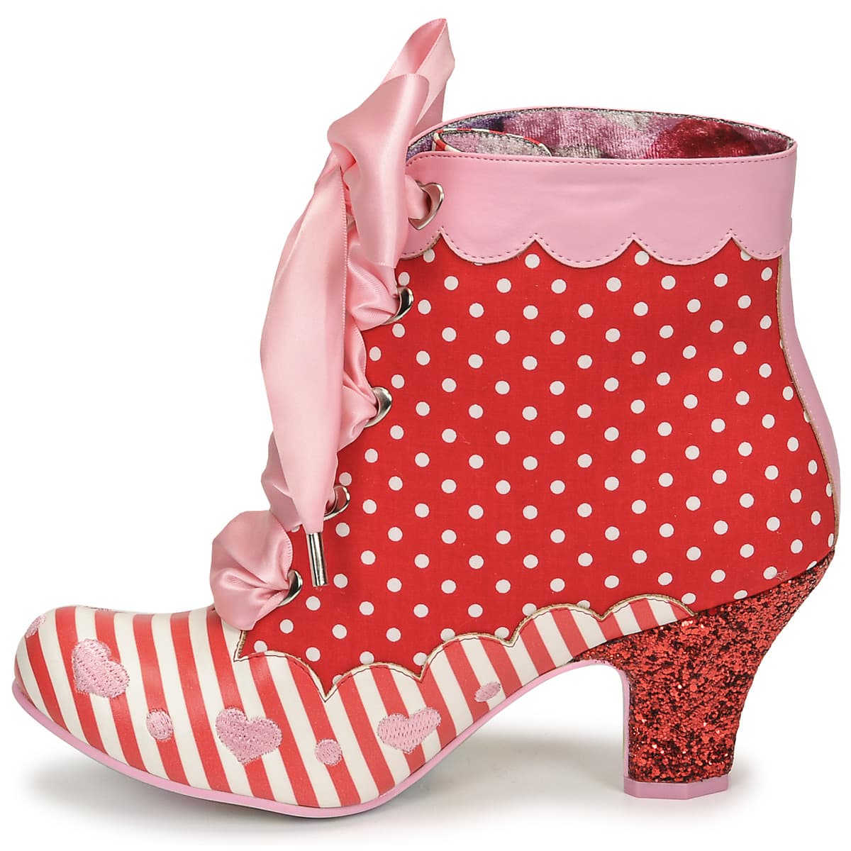 Women's Ankle Boots Irregular Choice Red