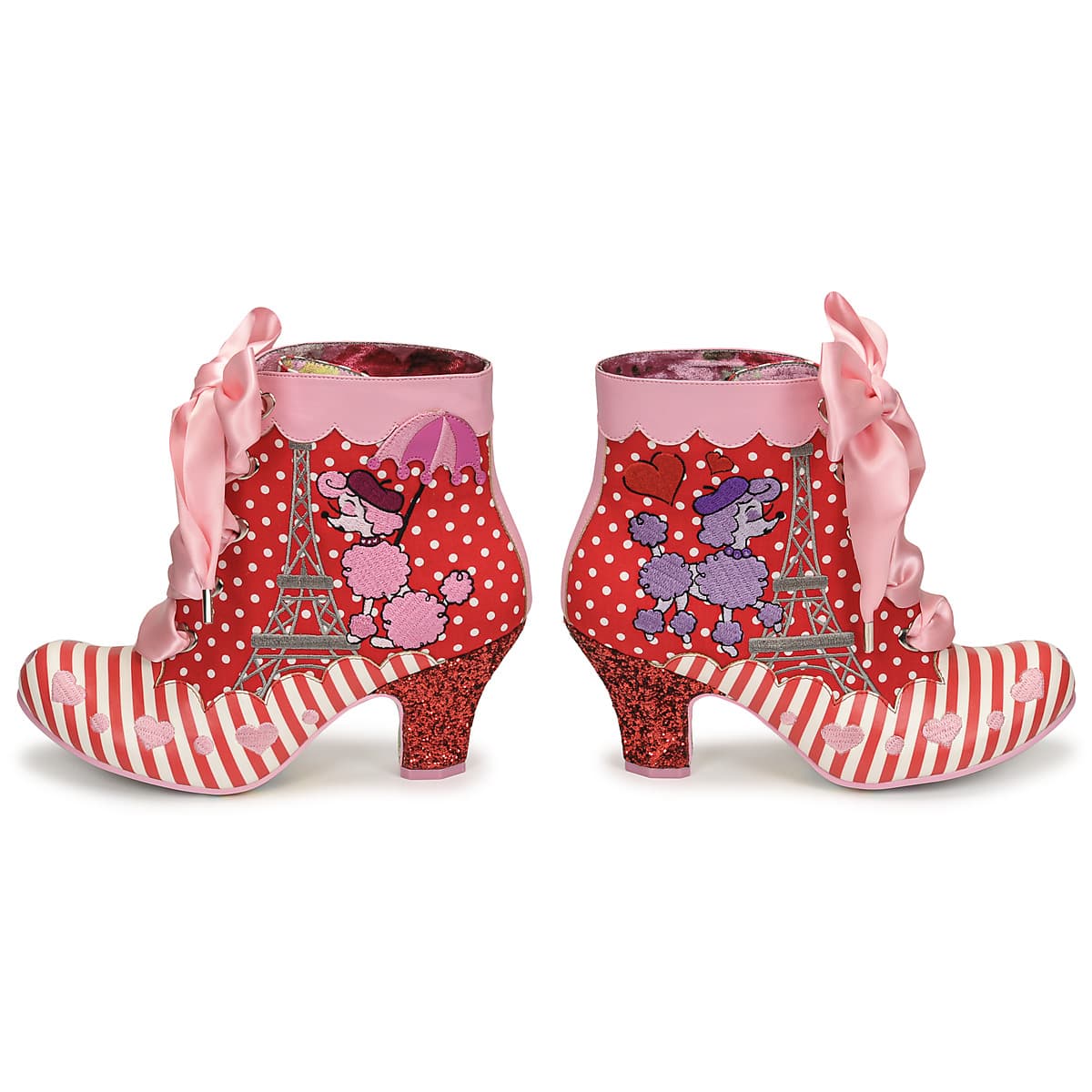 Women's Ankle Boots Irregular Choice Red