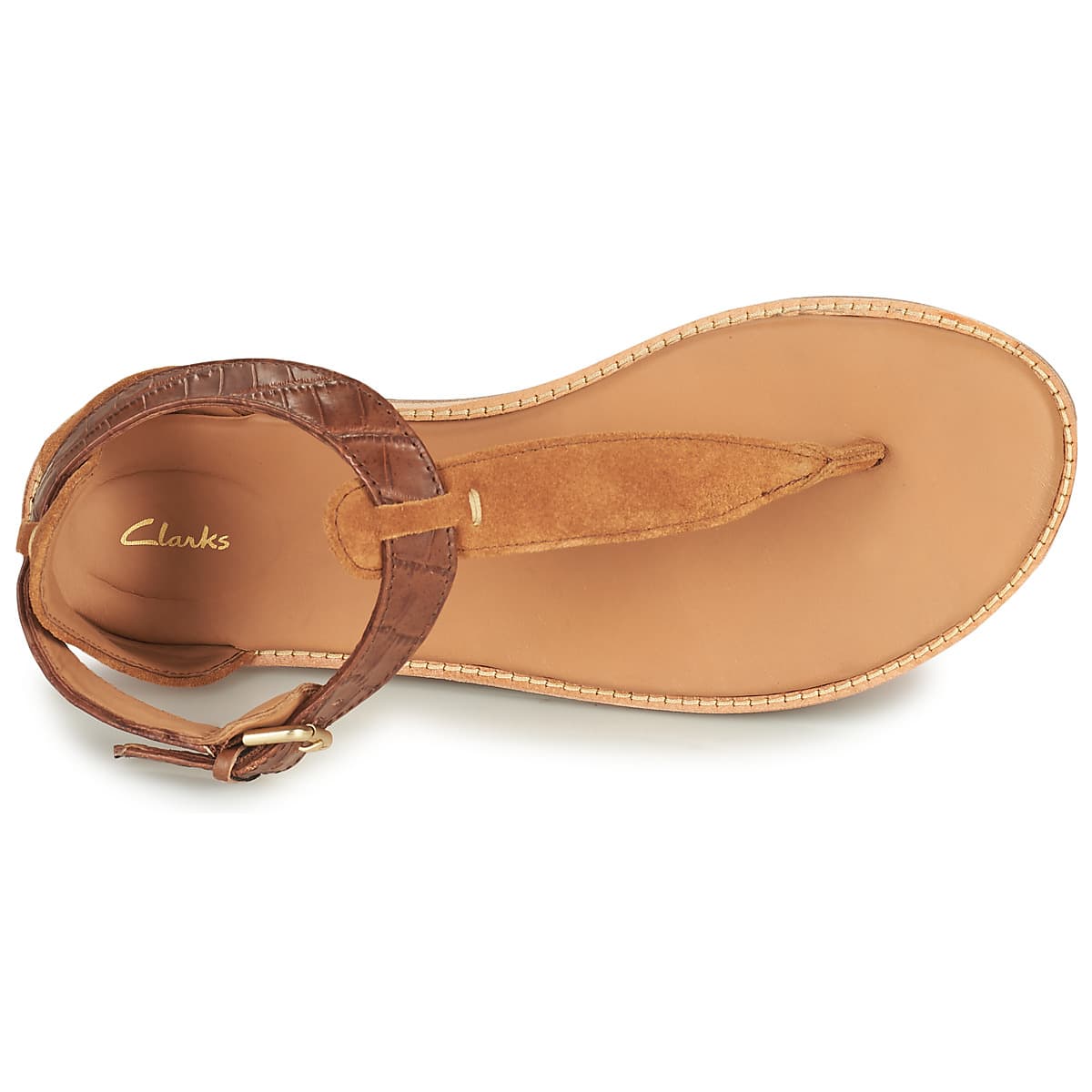 Women's Sandals Clarks Brown