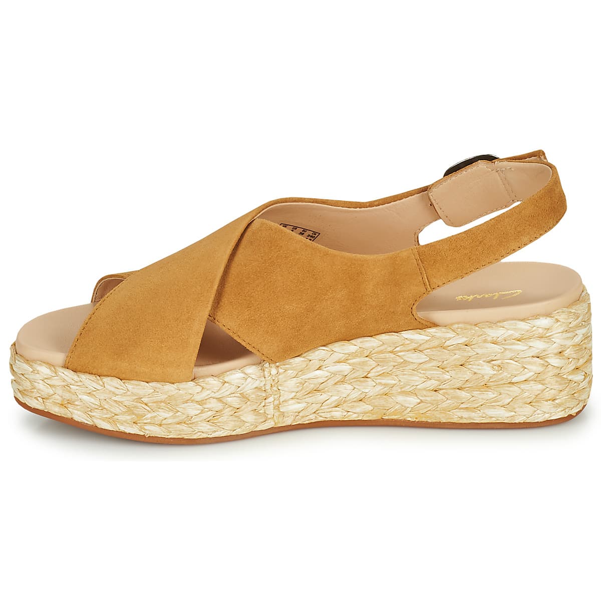 Women's Platforms Clarks Brown